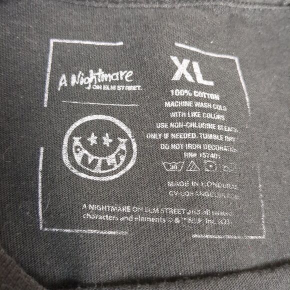 A Nightmare On Elm Street Men's XL T-Shirt Freddy Krueger Ready Or Not CVLA - Picture 7 of 7